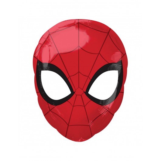 Spiderman-Maske Luftballon 30 x 43 cm