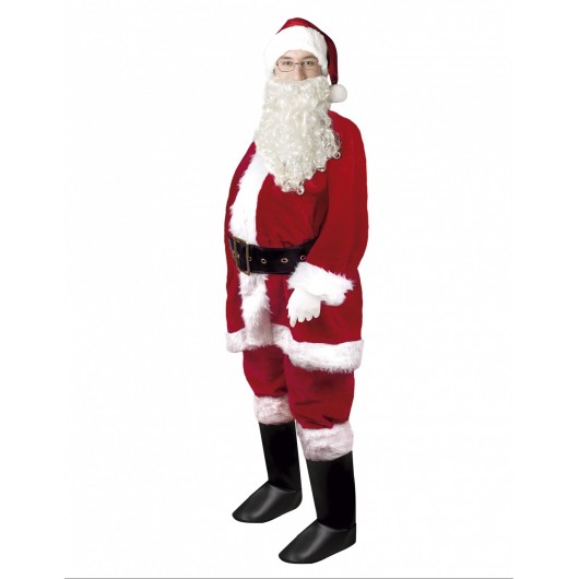 Kostüm Santa roter Samt (XL)