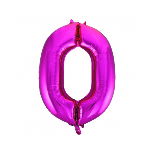 Formballon Nr. 0 pink 86 cm