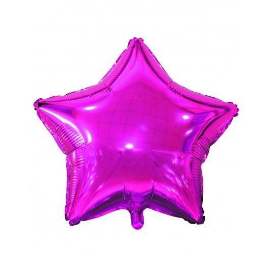Formballon Stern pink 91 cm PF