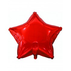 Formballon pinker Stern 91 cm