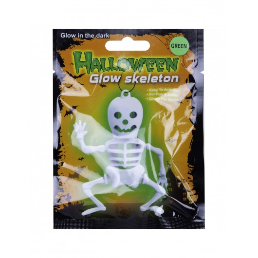 Skelett Glow 10 x 5 cm