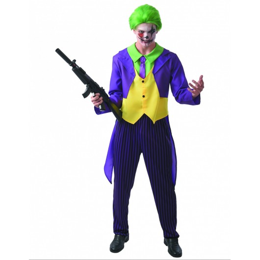 Kostüm verrückter Clown (XS)