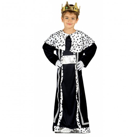 Kostüm schwarzer König (5-6 Jahre)