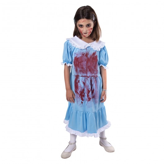 Kostüm Mädchen Horrorfilm (10-12)