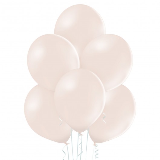 8x Ballon unsortiert Alabaster Pastel 30 cm Premium