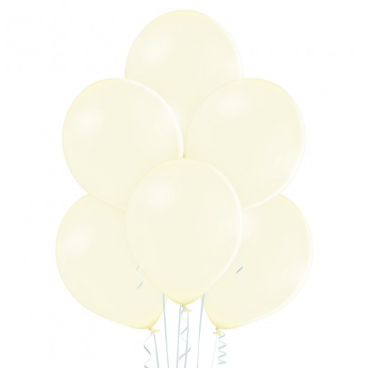 8x Ballon unsortiert Vanilla Pastel 30 cm Premium