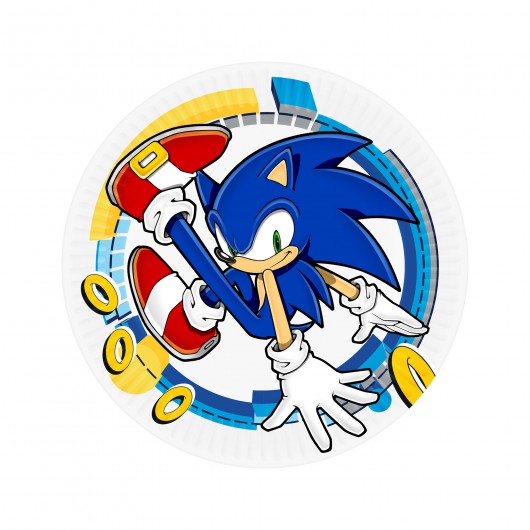8x Teller Sonic 23 cm
