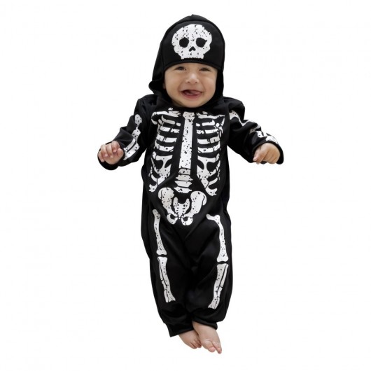 Kostüm Skelett (0-6 Monate)