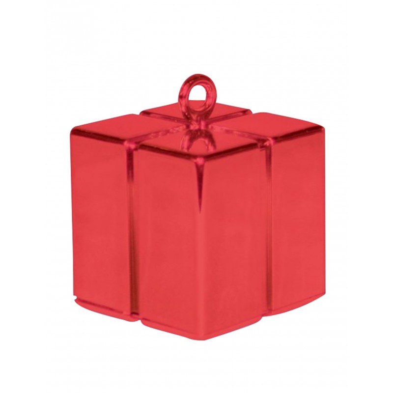 Ballongewicht Geschenkbox rot