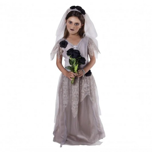Kostüm graue Braut