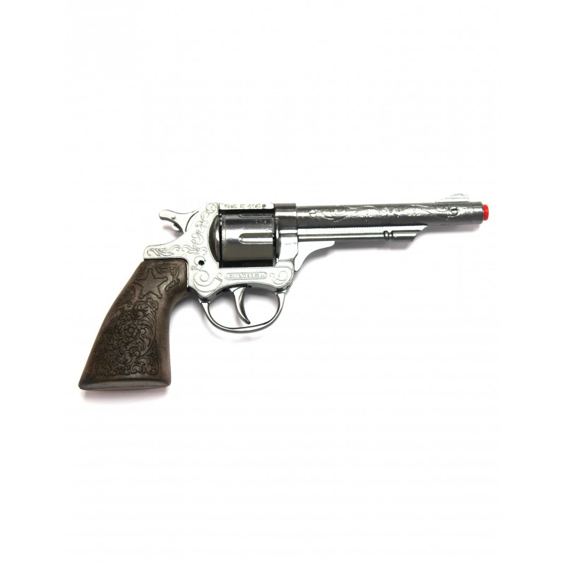 Revolver 8 Schuss silber
