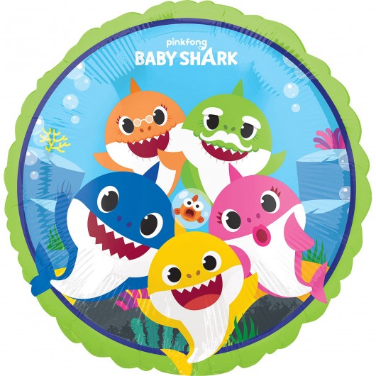 Baby Shark Mylar-Ballon
