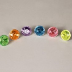 Set de 6 bagues colorées