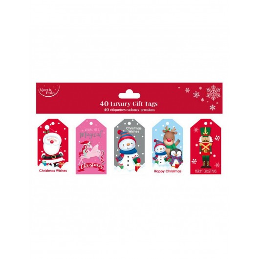 40 GIFT TAG LUXURY ASSORTIMENT