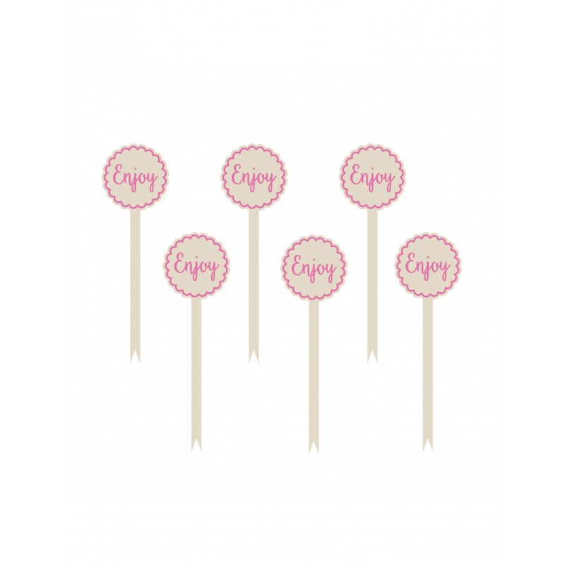 12 TOPPERS PINK BUFFET