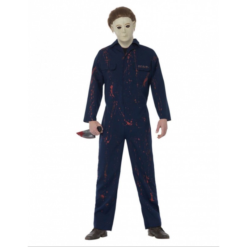 Homme Michael Myers Halloween H20 Film D'horreur film Corps de chaudière costume robe fantaisie 