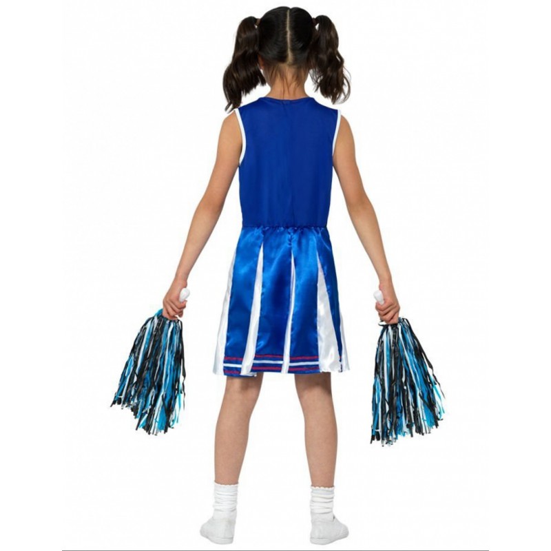 Déguisement de Cheerleader Bleu pour femme - Taille au choix - Jour de Fête  - Moins de 30 euros - Bonnes Affaires