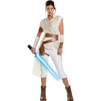 Costume Rey Star Wars Ep9 Deluxe For Women