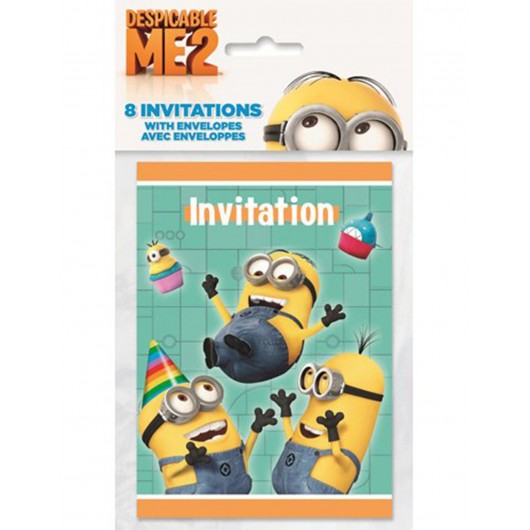 INVITATIONS LES MINIONS