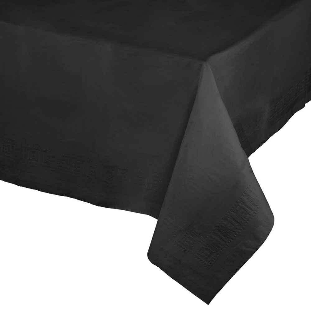 Nappe en papier noire 137x274cm