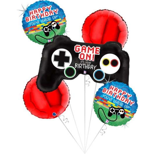KIT 5 BALLONS PARTY GAME