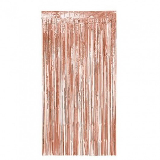 Cobertura de porta em ouro rosa 1x2m