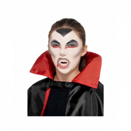 Drácula Da Mulher E Da Criança Maquiagem Do Vampiro De Halloween