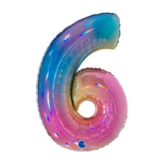 Globo metalizado 40'' nº 6