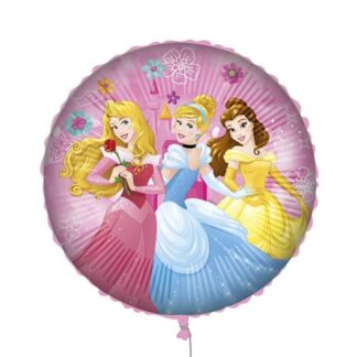 Globo metalizado 18'' / 46 cm Princesas Disney