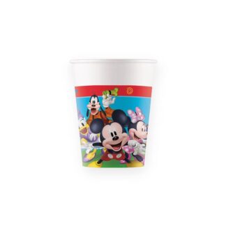 8 vasos 20 cl Mickey Mouse