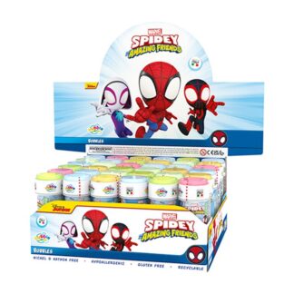 Tubo pompas jabón 60 ml Spidey and friends
