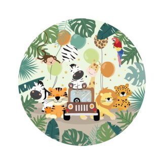 8 Platos safari 23cm