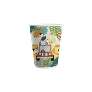 8 Vasos 20 cl. safari