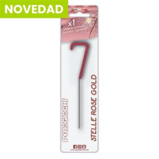 Bengala numeral nº 7 oro