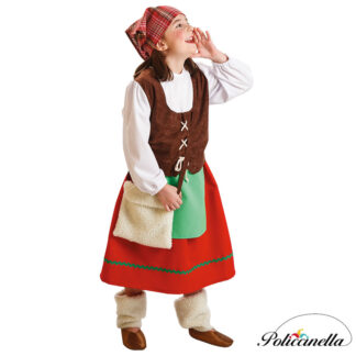 Disfraz de pastora para niña
