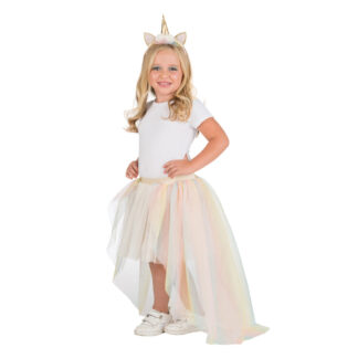 Hada unicornio juego de 2 piezas (tutú y diadema) talla única