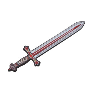 Espada de caballero león roja de espuma EVA
