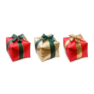 Globos metálicos cajas de regalo