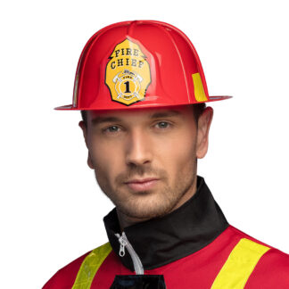 Casco de jefe de bomberos