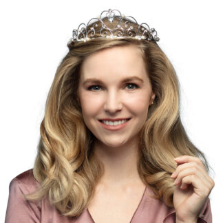 Diadema metálica Royal Alexandra