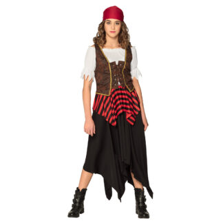 Disfraz de pirata para chica teen