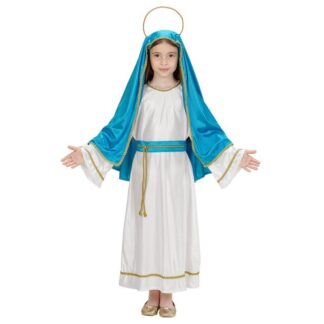 Santa maría (vestido cinturón tocado halo)
