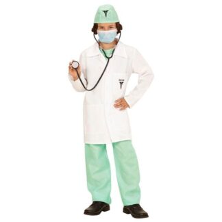Doctor (camisa pantalones bata de laboratorio sombrero)