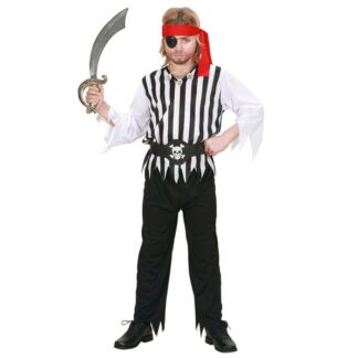 Niño pirata (casaca pantalón cinturón cinta para la cabeza)
