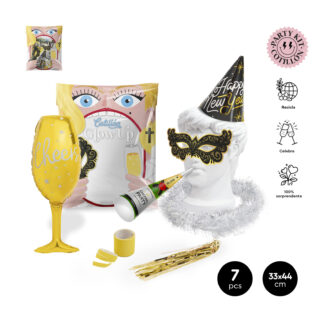 Bolsa de cotillón glow up (copa