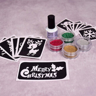 Cosmetic Glitter Set Christmas
