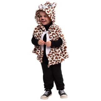 Capa súper Leopardo infantil