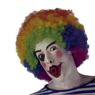 Peluca Payaso multicolor