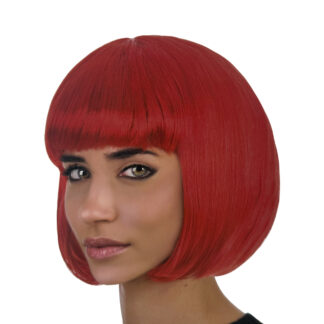 Peluca top model roja
